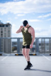 Infinity line - Army tank top Singlet EFA design