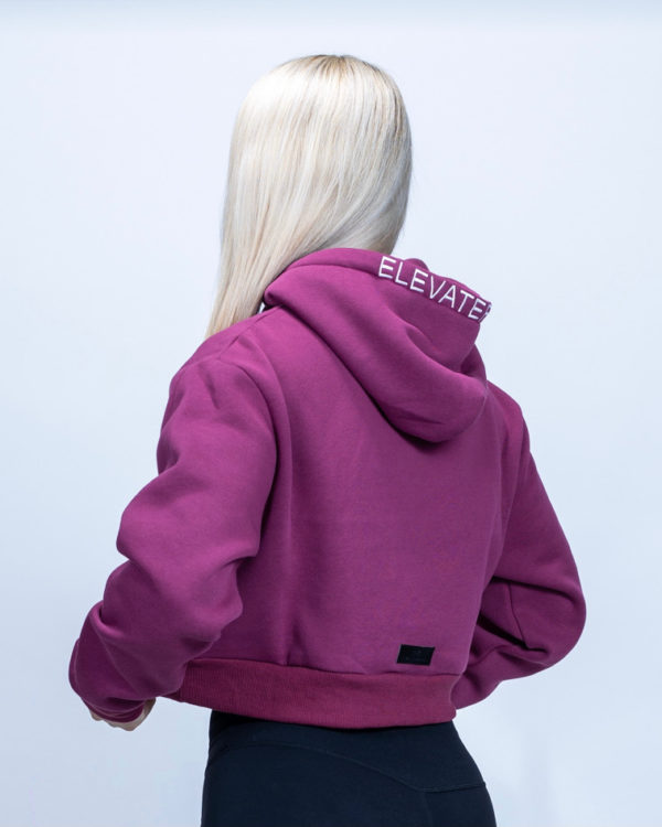 Infinity line - iconic crop hoodie EFA design - Image 3