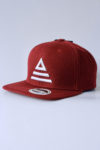 legacy - Burgundy SnapBack base ball cap [CLEARANCE]