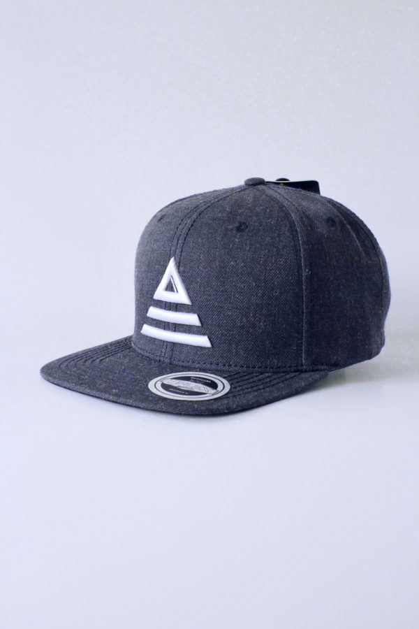 legacy - charcoal SnapBack base ball cap [CLEARANCE]