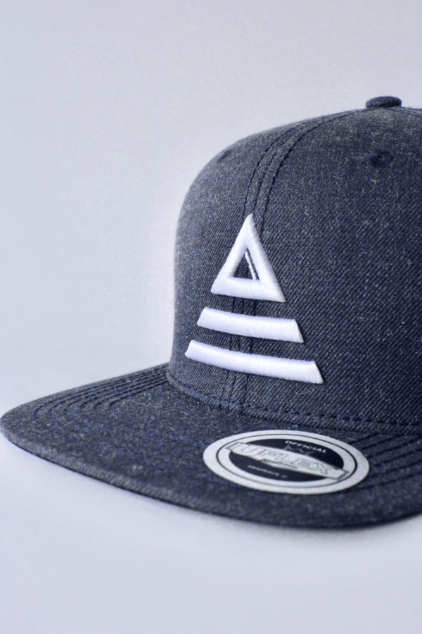 legacy - charcoal SnapBack base ball cap [CLEARANCE] - Image 2