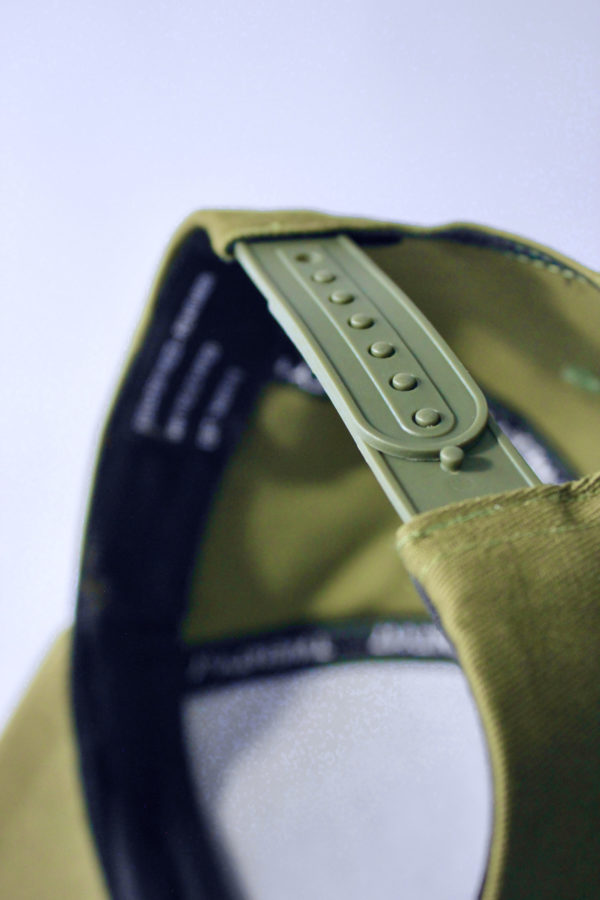 infinity line - khaki green adjustable base ball caps - Image 8